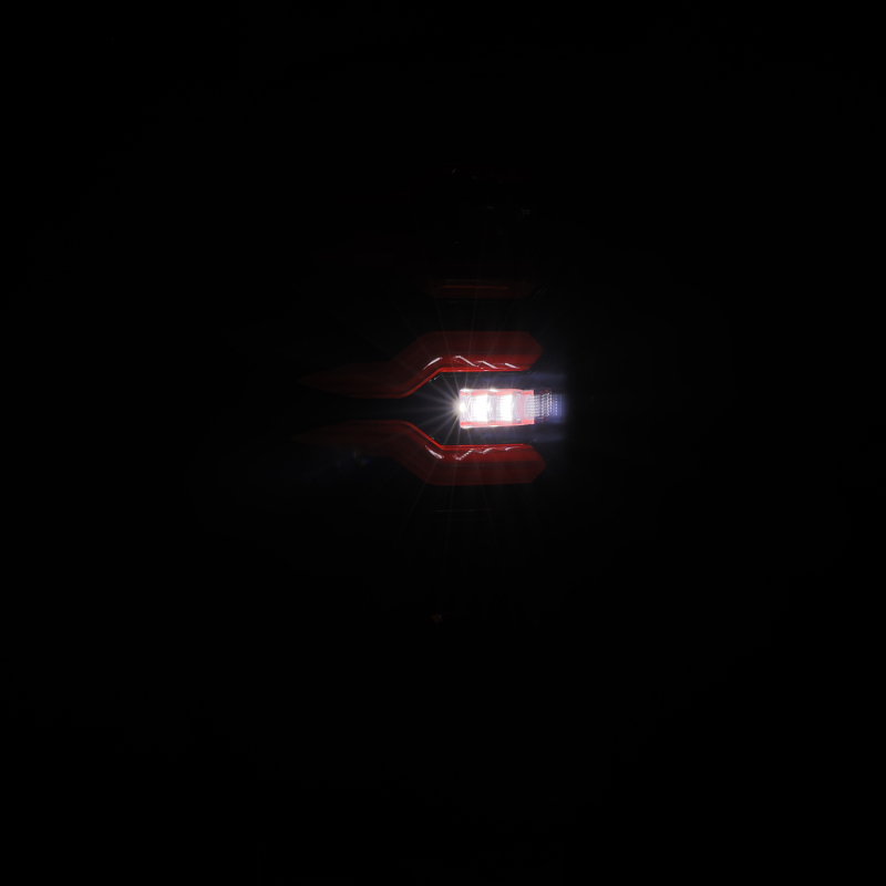 AlphaRex 94-01 Dodge Ram 1500/2500/3500 LUXX-Series LED Tail Lights - Black/Red - Image 7