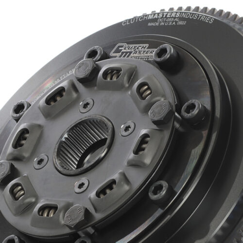 Clutch Masters 08-09 BMW E90 335i 3.0L 7-Speed DCT Aluminum Flywheel w/Sprung Hub - Image 4