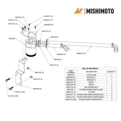 Mishimoto Oil Catch Can - PCV Side for 2024+ Ford Mustang V8 - Image 5