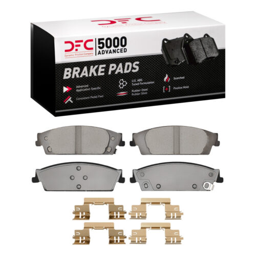 DFC 07-20 Cadillac Escalade ESV Rear 5000 Advanced Ceramic Brake Pads and Hardware Kit