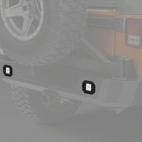 Raxiom 3-In Flush Mount 6-LED Off Road Light Flood Beam Universal (Some Adaptation May Be Required)