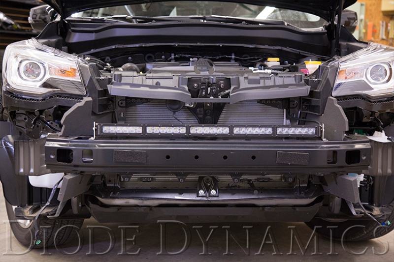 Diode Dynamics 30 In LED Light Bar Single Row Straight - Amber Combo Each Stage Series - Image 2