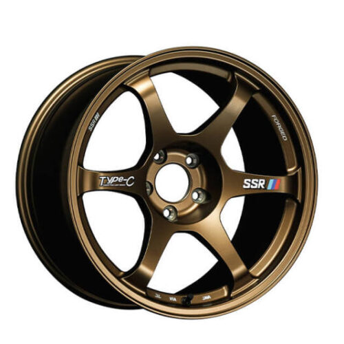 SSR Type-C Forged 18x9.5 +22 5/114.3 - Racing Bronze Wheel - Image 2