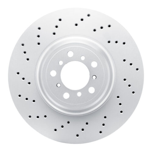 DFC 15-20 BMW M2 Left Front Drilled GeoSPEC Coated Rotor