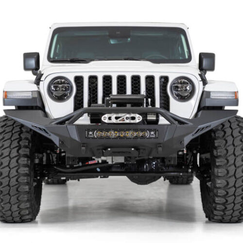 Addictive Desert Designs for 07-23 Jeep JK/JL/JT Stealth Fighter Front License Plate Bracket - Image 4
