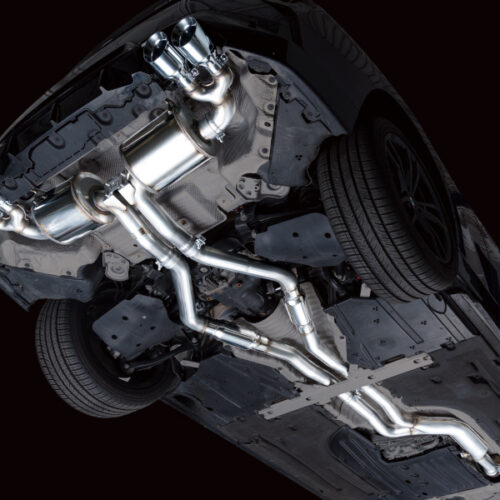 AWE Tuning Touring Edition Exhaust - Chrome Silver Tips for 22-26 BMW M240i (G42) - Image 3