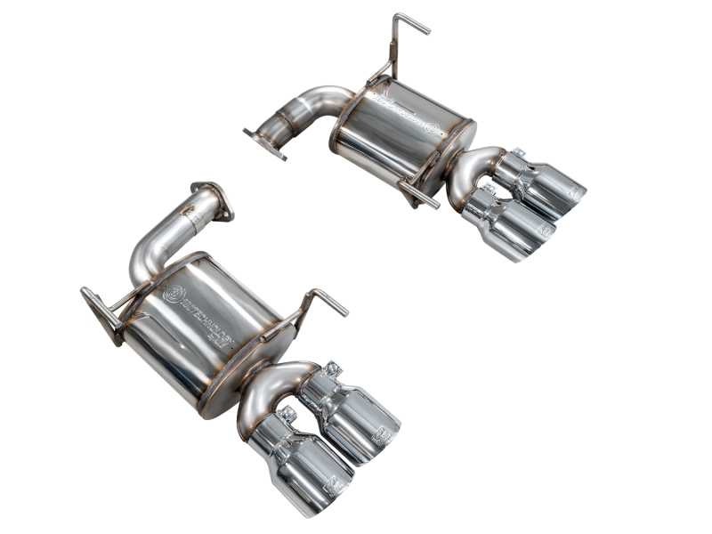 AWE Tuning Touring Edition Axle-Back Exhaust - Chrome Silver Tips for 22-25 Subaru VB WRX - Image 4