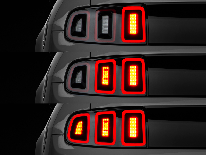Raxiom for 2010-2022 Ford Mustang Tail Light Sequencer (Plug-and-Play)