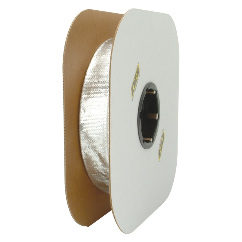 DEI Heat Sheath 1in x 3ft - Aluminized Sleeving - Sewn Edge - Image 7