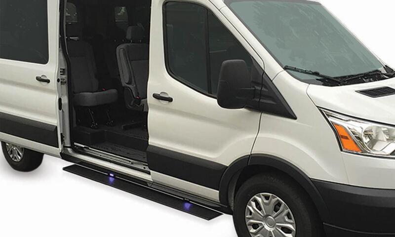 AMP Research PowerStep - Black for 19-21 Mercedes Sprinter Van - Image 2