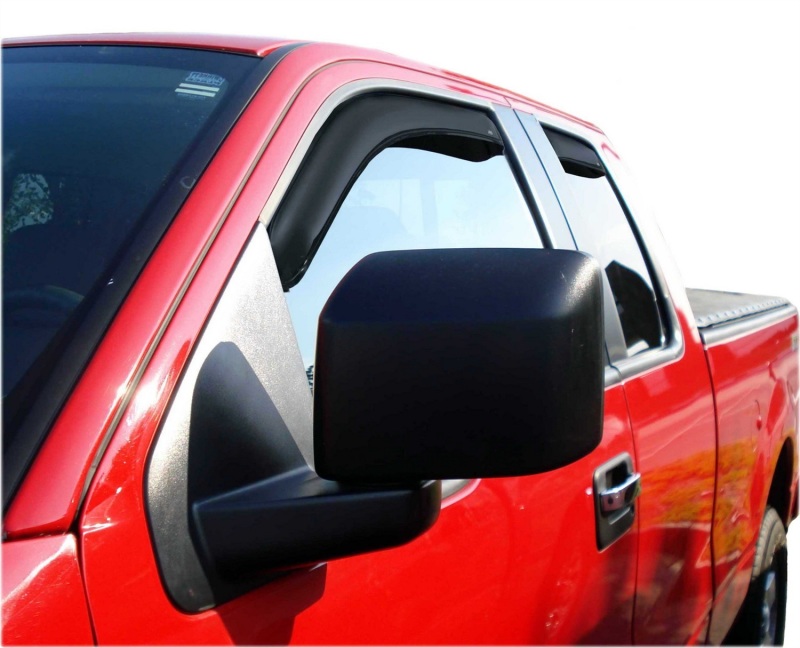 AVS 22-23 Toyota Tundra Ext. Cab/DC Ventvisor Front & Rear Window Deflectors 4pc - Smoke - Image 4