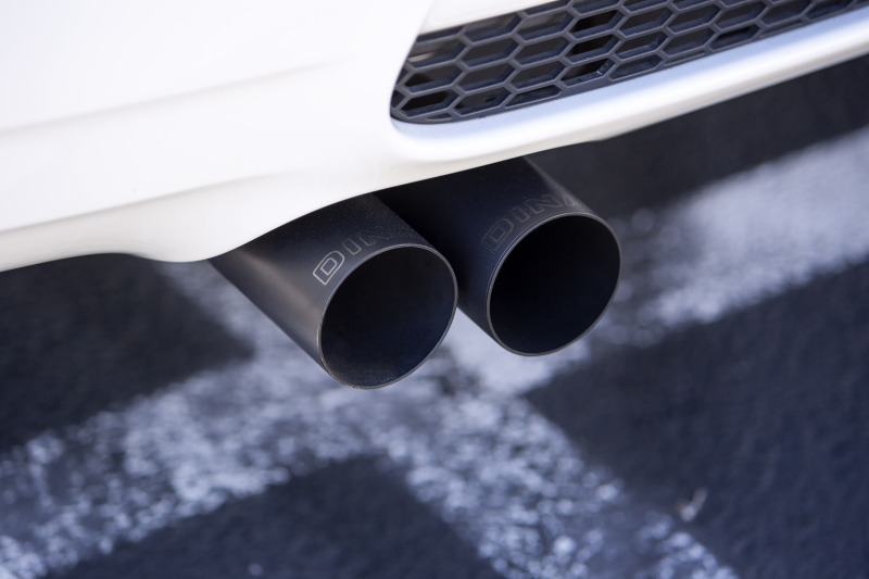 Dinan for 08-11 BMW M3 (E90) Free Flow Axleback Exhaust System - Black Tips - Image 4