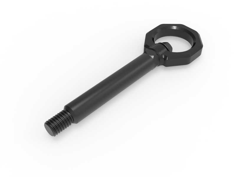 aFe Power 23-25 BMW M2 (G87) CONTROL Front / Rear Tow Hook - Black - Image 2
