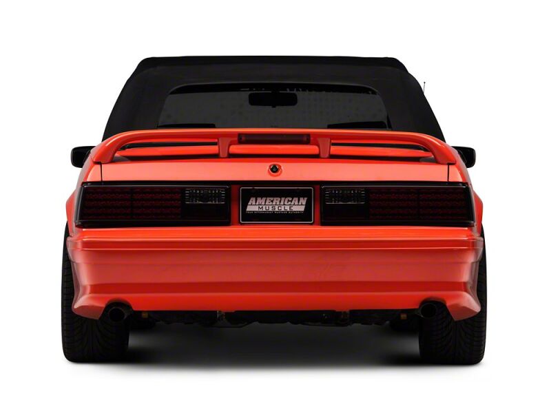 Raxiom for 1987-1993 Ford Mustang Axial Series Smoked LED Tail Lights - Image 4
