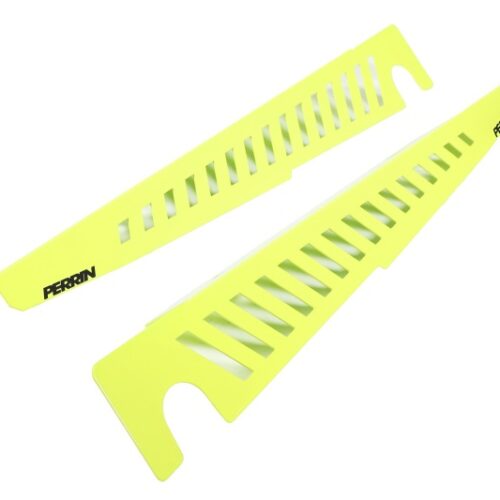 PERRIN 22-26 Subaru WRX Fender Shroud Set - Neon Yellow - Image 3