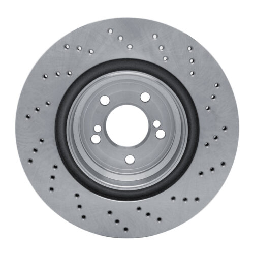 DFC 15-20 BMW M2 Left Rear Drilled Brake Rotor - Image 5