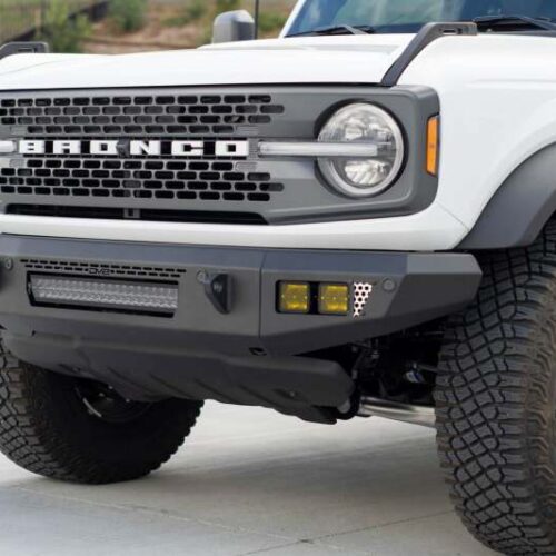 DV8 Offroad 2021+ Ford Bronco Front Bumper V2 - OE Plus Series (Works w/o ACC Relocation)