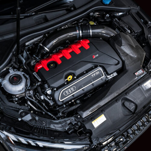 Alternative view of AWE Tuning Intake for Audi RS3 / TT RS S-FLO Closed Carbon Fiber
