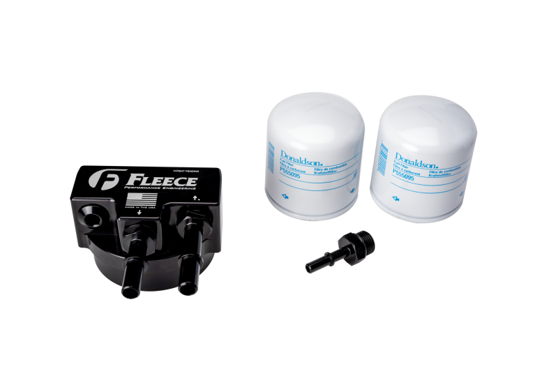 Fleece Performance 11-26 Ford Powerstroke 6.7L Engine Mounted Fuel Filter Assembly - Image 2