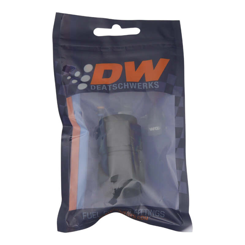 DeatschWerks 10AN Flare Female Swivel to 10AN Flare Female Swivel - Anodized Matte Black - Image 2