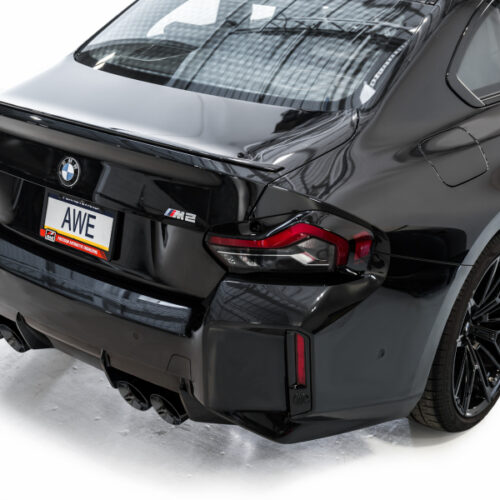 AWE Tuning SwitchPath Edition Exhaust - Diamond Black Tips for 23-24 BMW G87 M2 - Image 6