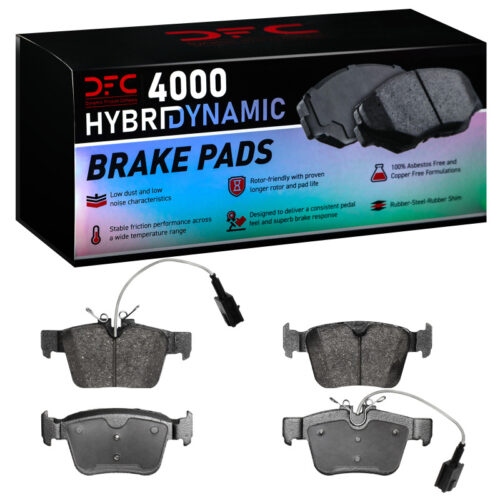 Alternative view of DFC 17-25 Alfa Romeo Stelvio Rear 4000 Hybridynamic Brake Pads