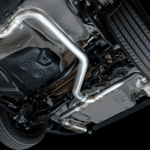 AWE Tuning Touring Edition Exhaust - Diamond Black Tips for 22-25 Volkswagen Jetta GLI - Image 4