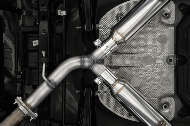 MBRP 22-24 Kia Forte GT Armor Lite AL Steel 2.5in Axle Back Exhaust w/ SS Quad Tips - Image 3