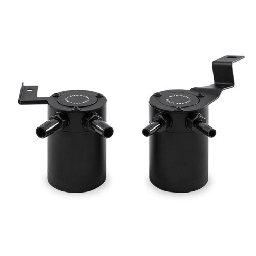Mishimoto Baffled Oil Catch Can Kit - Black for 2015+ Subaru WRX - Image 4