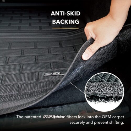 3D MAXpider 15-23 Ford Mustang Kagu Cargo Liner - Black - Image 5