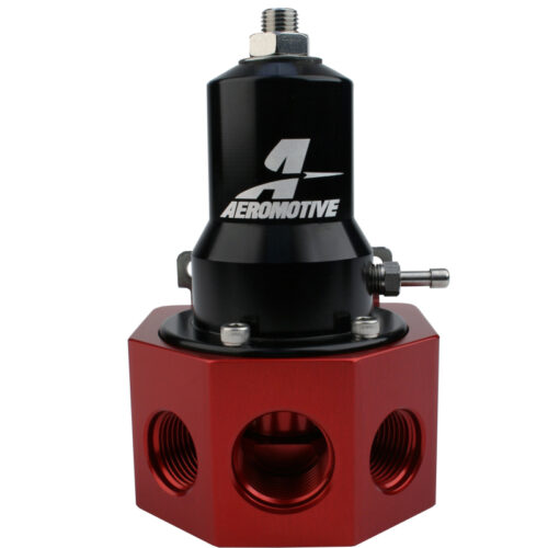 Aeromotive Regulator - 30-120 PSI - .500 Valve - 4x AN-08 and AN-10 inlets / AN-10 Bypass - Image 2