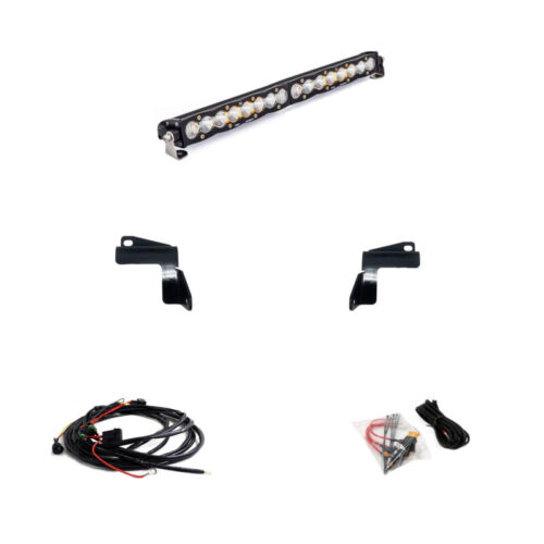 Alternative view of Baja Designs GMC 2020+ 2500/3500 20 Inch S8 Bumper Kit