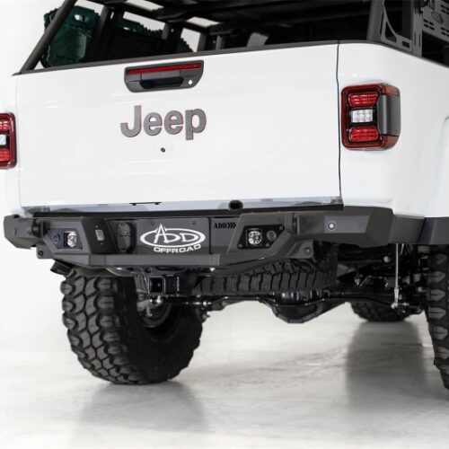 Alternative view of Addictive Desert Designs for 2020 Jeep Gladiator JT Stealth Fighter Rear Bumper