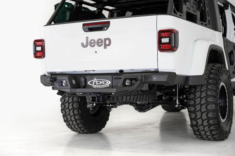 Addictive Desert Designs for 2020 Jeep Gladiator JT Stealth Fighter Rear Bumper - Image 2