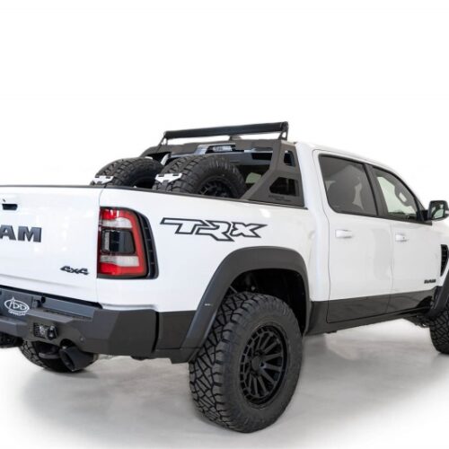 Addictive Desert Designs for 2021 Dodge Ram 1500 TRX Stealth Fighter Chase Rack - Hammer Black - Image 4