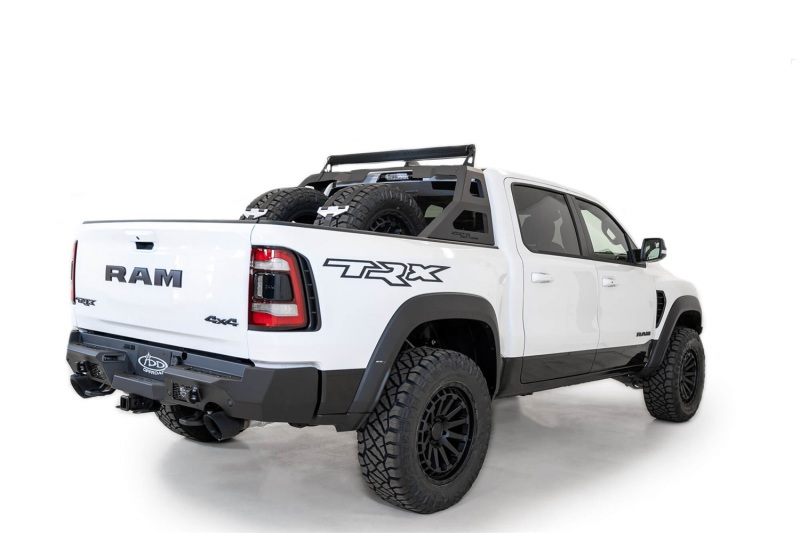 Addictive Desert Designs for 2021 Dodge Ram 1500 TRX Stealth Fighter Chase Rack - Hammer Black - Image 4