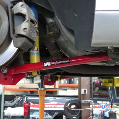 UMI Performance 2015-R 82-02 GM F-Body Tubular Non-Adjustable Lower Control Arms - Red - Image 3