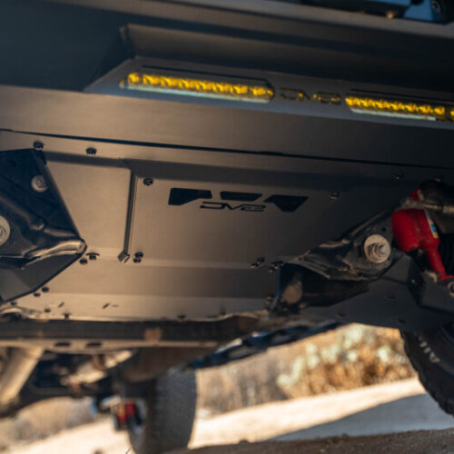 DV8 Offroad 24-25 Toyota Tacoma & Land Cruiser Rear Belly Skid Plate - Image 9