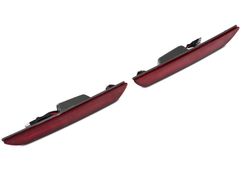 Raxiom for 2015-2023 Ford Mustang Axial Series LED Side Marker Lights- Rear- Red - Image 2