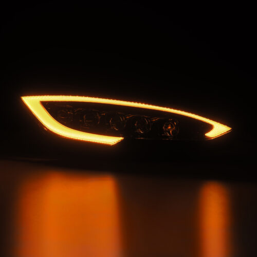 AlphaRex 12-21 Tesla Model S NOVA LED Proj Headlights Alpha-Black w/Actv Light & Seq.Sig / SB DRL - Image 3