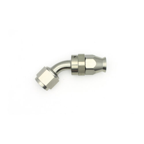 DeatschWerks 8AN Female Swivel 45-Degree Hose End PTFE (Incl. 1 Olive Insert) - Image 4