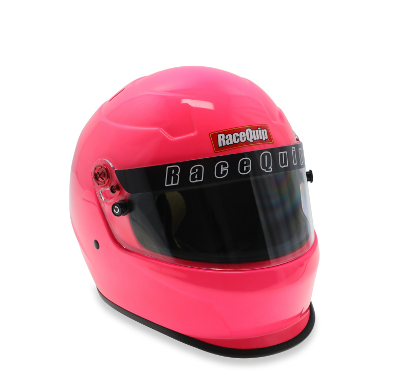 RaceQuip PRO25 SA2025 HOT PINK LRG HELMET - Image 2