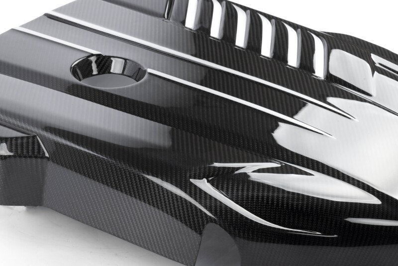 Dinan for 20-26 Toyota GR Supra (A90/A91) 3.0T Carbon Fiber Engine Cover - Image 4