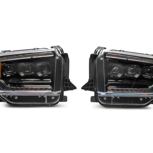Raxiom for 2014-2021 Toyota Tundra CXR Series LED Headlights- Black Housing- Clear Lens - Image 6
