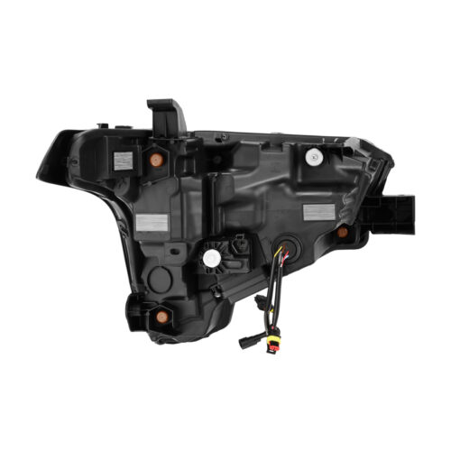 Alternative view of AlphaRex 22-23 Toyota Tundra NOVA-Series Headlights Black w/Amber DRL - Req 810029 OR 810030