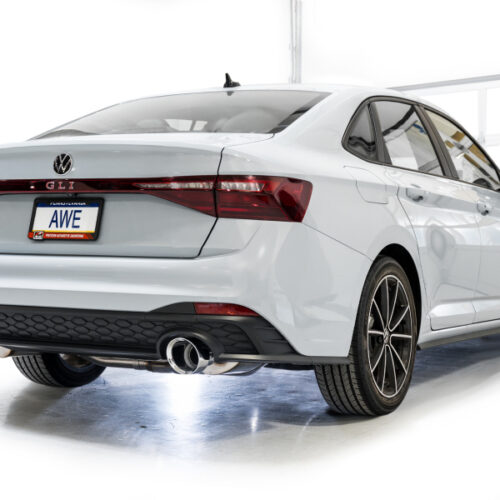 AWE Tuning Track Edition Exhaust - Chrome Silver Tips for 22-25 Volkswagen Jetta GLI - Image 9
