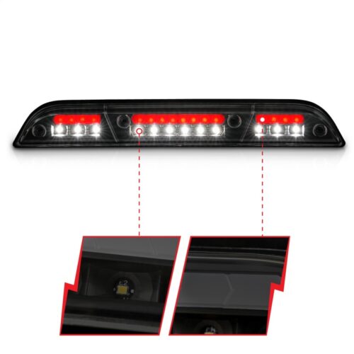 ANZO 15-20 Ford F-150 - F-450 LED Third Brake Light - Black Housing/Smoke Lens - Image 3