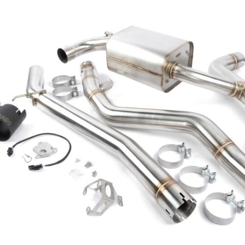 Dinan for 20-26 Toyota GR Supra (A90/A91) 3.0T Valved Catback Exhaust System - Black Tips