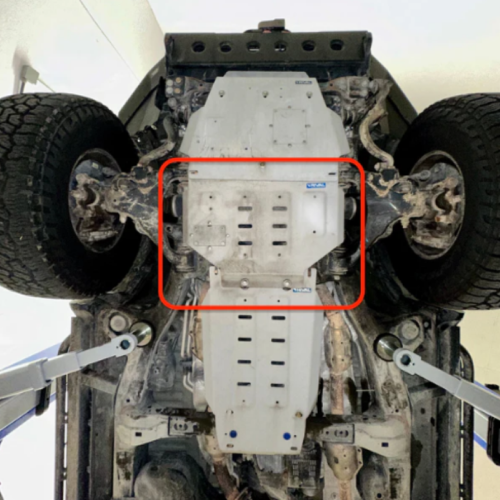 Rival 2007-2021 Toyota Land Cruiser   Aluminum Transmission Skid Plate