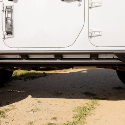 DV8 Offroad 2007-2018 Jeep Wrangler JK 4-Door Rock Sliders - Image 4